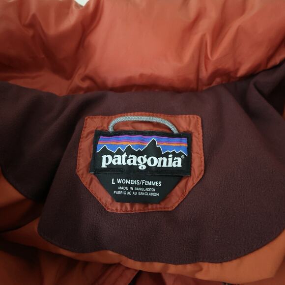 Patagonia Women’s Prow Bomber Jacket In Roots Red Size L - Picture 3 of 9